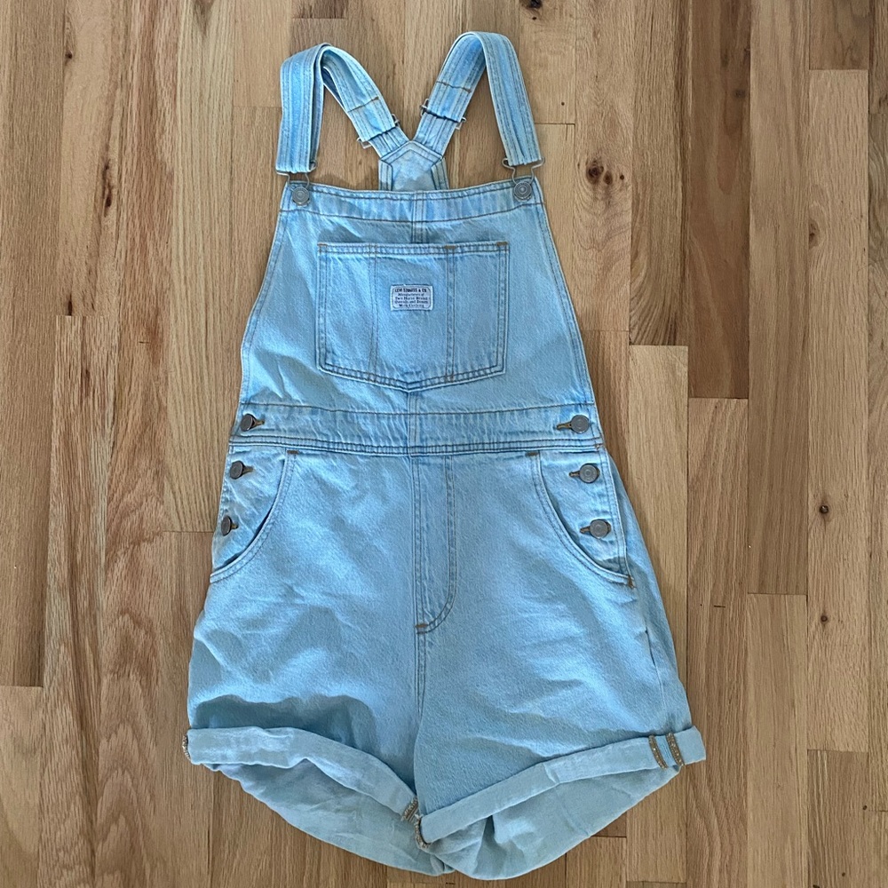 Levi shortall overalls